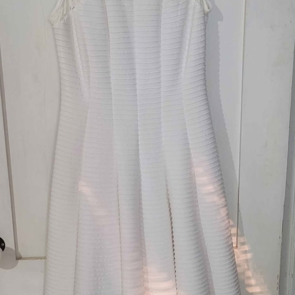 Danny & Nicole Classic White Dress